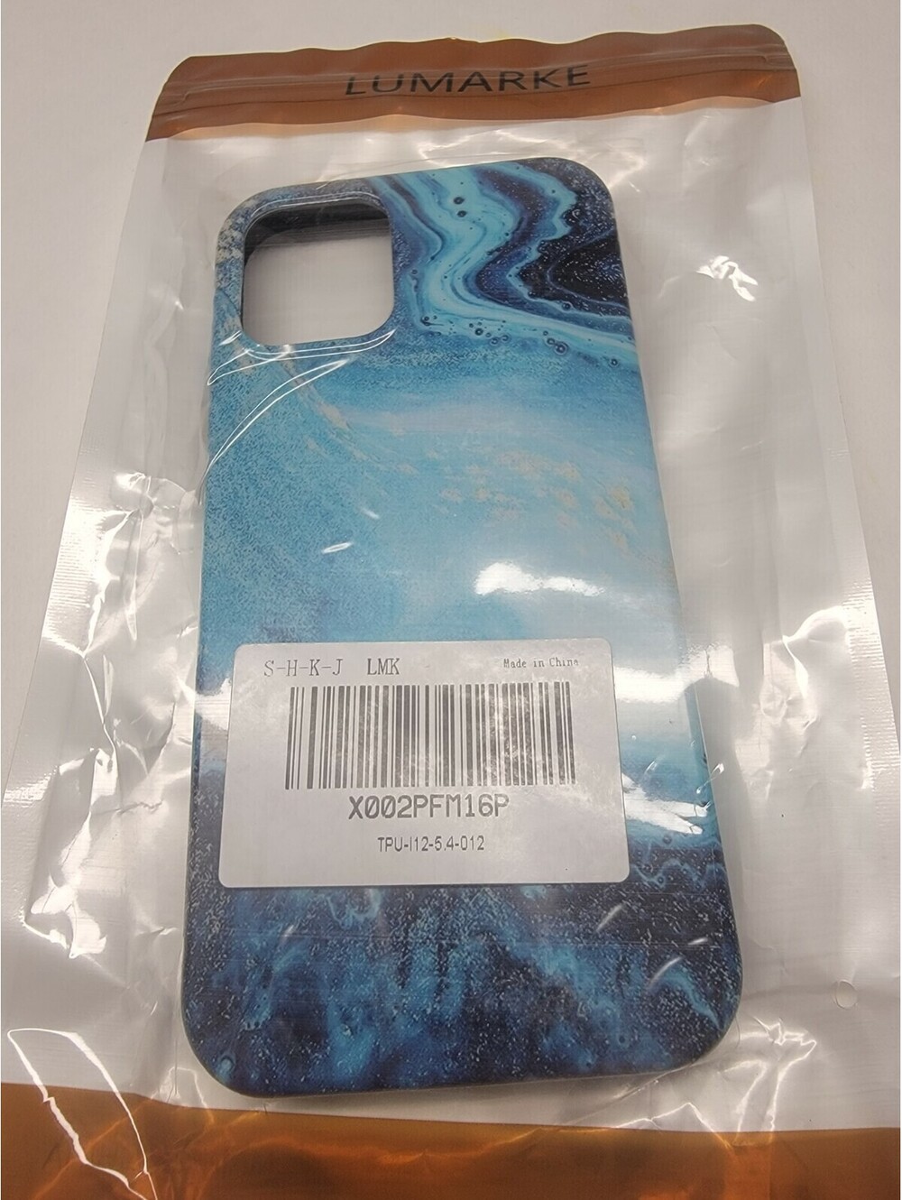 iphone 12 case 5.4 Tpu Blue Wave